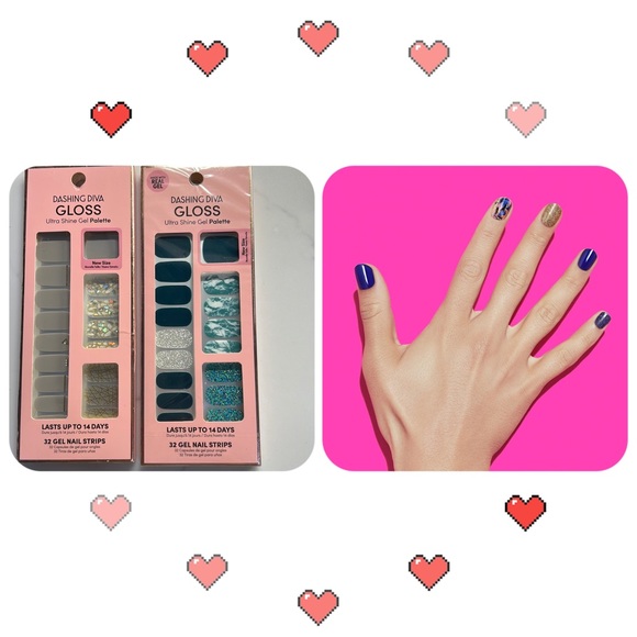 dashing diva Other - New Nail Gloss Gel Strips 2 packs